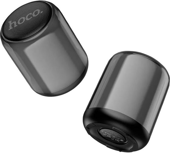 Колонка Hoco Bluetooth bs56 colorful bt5.2, 2x5w, aux/usb, rgb, громкость +/- черный 0L-00057082
