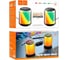 Колонка Hoco Bluetooth bs56 colorful bt5.2, 2x5w, aux/usb, rgb, громкость +/- черный 0L-00057082 8