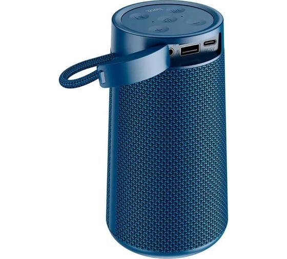 Колонка Hoco Bluetooth hc13 sports bt5.0, 5w, aux/fm/microsd/usb синий 0L-00056022