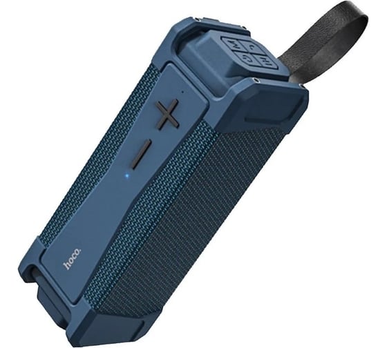 Колонка Hoco Bluetooth hc6 magic bt5.0, 2x5w, aux/tws/fm/microsd/usb, ipx5 синий 0L-00056600 1