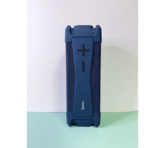 Колонка Hoco Bluetooth hc6 magic bt5.0, 2x5w, aux/tws/fm/microsd/usb, ipx5 синий 0L-00056600