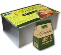 Универсальная коптильня Camping World Gurman размер S, 1 ярус 138212