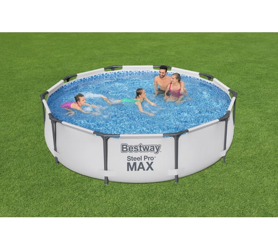 Круглый бассейн на стойках BestWay 56408 305x76 см, 4678 л 6942138981810