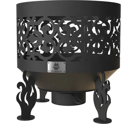 Костровая чаша FIRE-HOUSE Ажурная диаметр 1000 мм, с зольником Ch5-1000ажурная