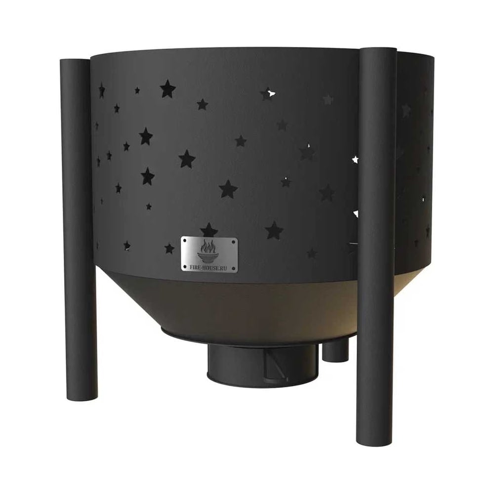  чаша FIRE-HOUSE звезды диаметр 1000 мм, с зольником, на .