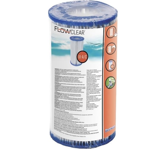 Сменный картридж для фильтра BestWay 58012 5678 л/час 6942138951066