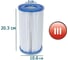 Сменный картридж для фильтра BestWay 58012 5678 л/час 6942138951066 4