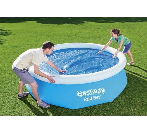Защитный чехол для круглого бассейна BestWay 58241 305 см 6942138951103