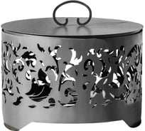 Костровая чаша FIRE-HOUSE узор d500 плоское дно Pd-500узор