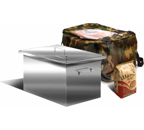 Коптильня Ольховый дым Профи 400х250х250 мм, 2 мм КП-5