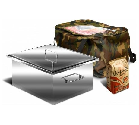 Коптильня Ольховый дым Универсал 400х300х200 мм, 1.5 мм КУ-4