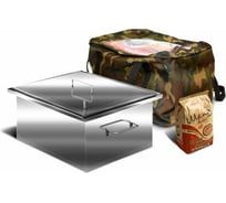 Коптильня Ольховый дым Универсал 500х300х250 мм, 1.5 мм КУ-13