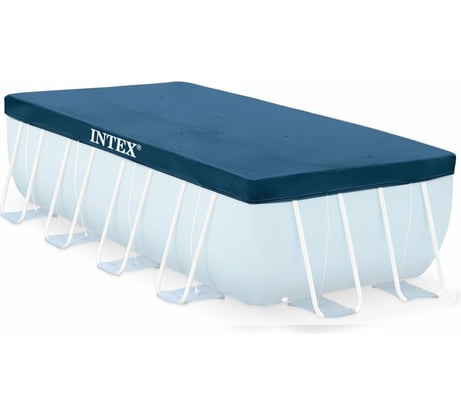 Тент для каркасного бассейна Intex Rectangular Frame 389х184 см 28037