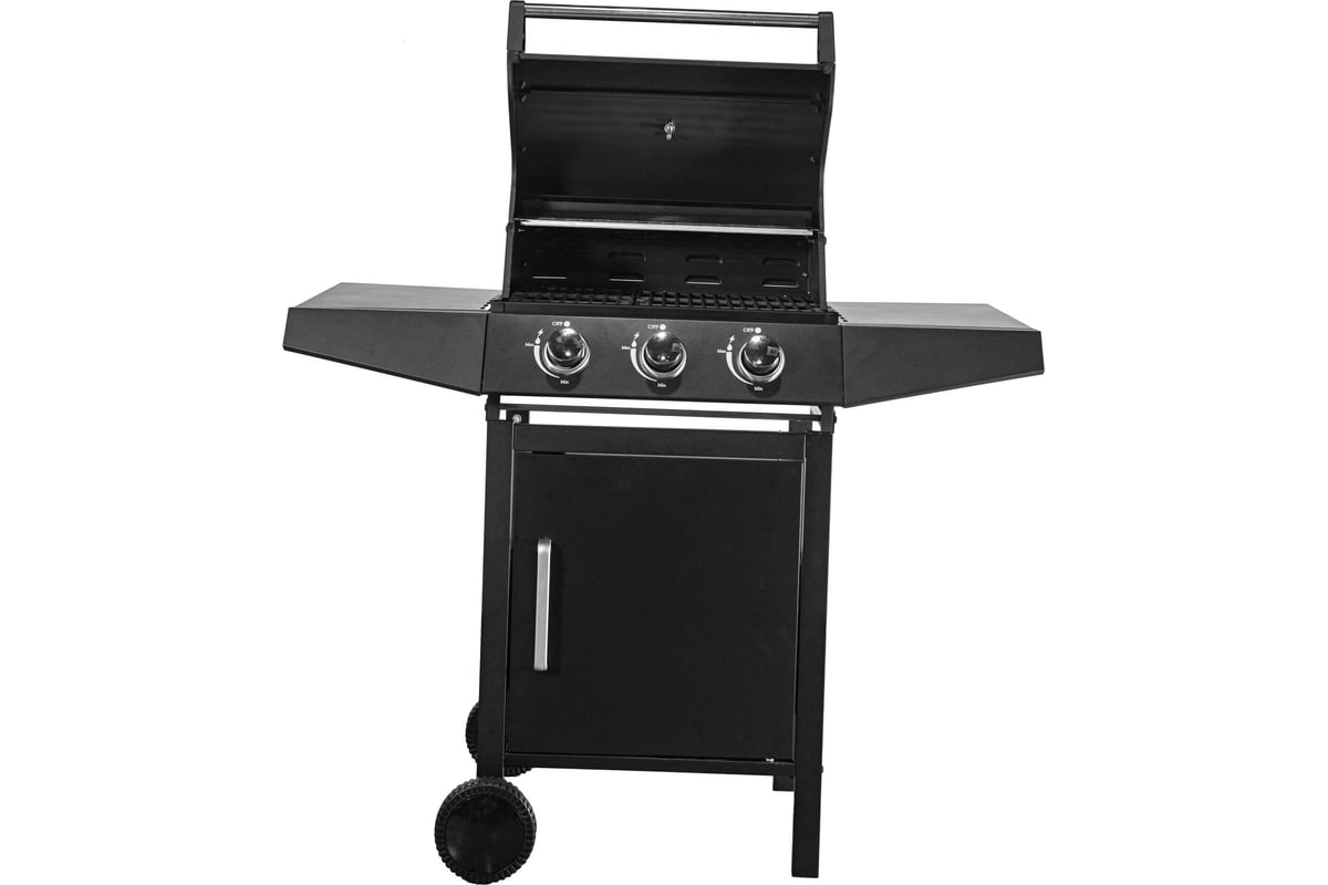 Газовый гриль с 3 конфорками MaxGrill QL-01 для мяса и рыбы - доступная  цена, подробные описания с фото, отзывы.