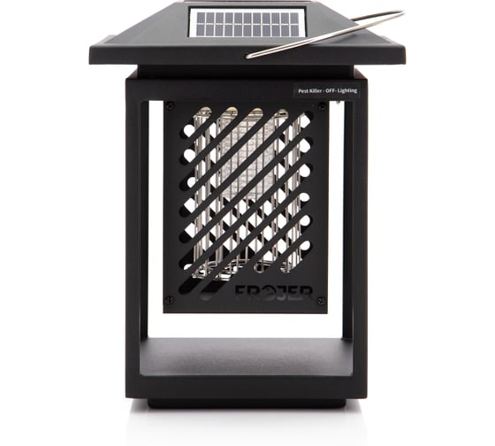Аккумуляторная ловушка для насекомых FROJER pro черная DC1 Solar