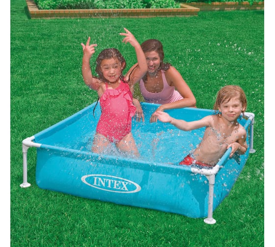 Каркасный бассейн Intex Mini Frame 122x122x30см 337л 57173