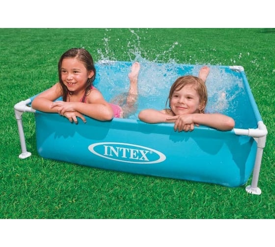 Каркасный бассейн Intex Mini Frame 122x122x30см 337л 57173