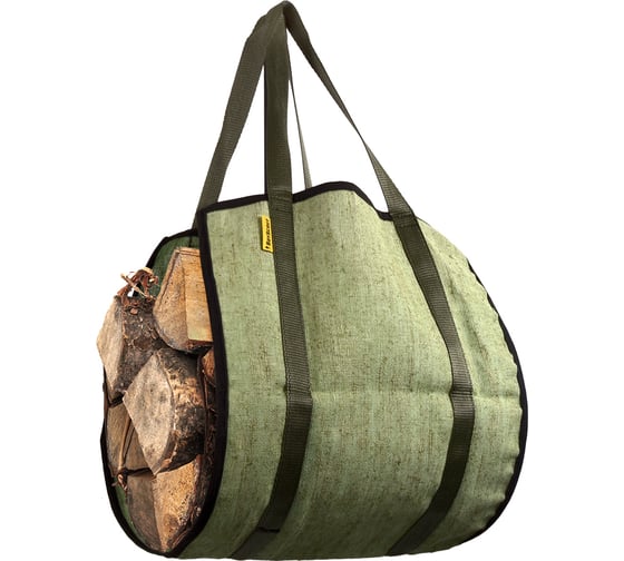 Сумка для переноски дров BOYSCOUT 35х90см, ручки 20 см / 24 61373