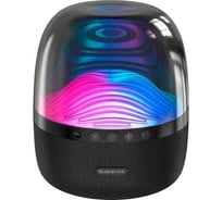Bluetooth-колонка Borofone bp8 glazed bt 5.0, 2x5 Вт, aux/microsd/led, черный 0L-00057171