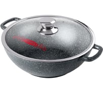 Казан Горница 4л. 280/100 гранит induction литые ручки с крышкой ПС13724 28122638