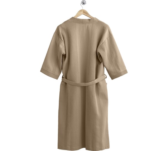 Вафельный халат Verossa унисекс, XL, капучино 784596