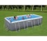 Каркасный бассейн Bestway Power Steel 549x274x132см, 16477л, с песочным фильтр-насосом 5678/ч, лестница, тент 5619Q BW 2