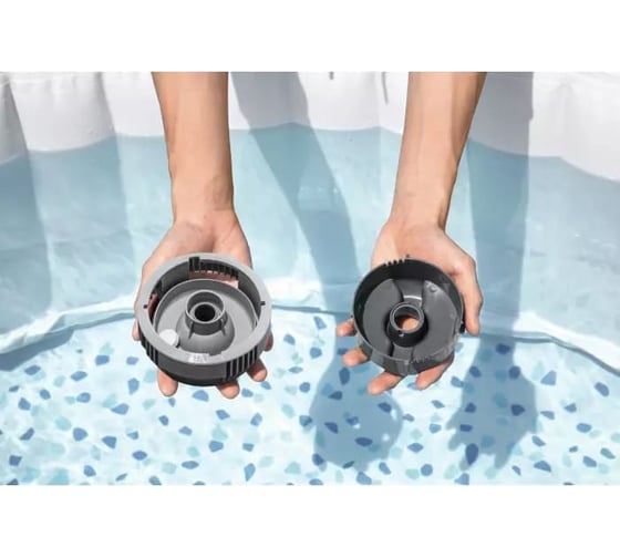 СПА-бассейн Bestway Aruba AirJet 124/170x66см, 605л, круглый, аэромассаж 60061 BW