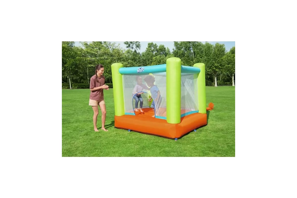 Игровой центр-батут Bestway Bouncer 194x175x170см, от 3 лет, до 113кг 53394  BW