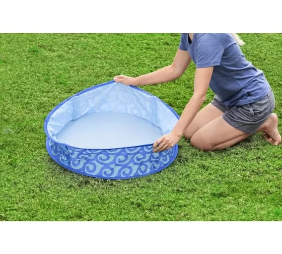 Детский бассейн Bestway Pop-Up n' Splash 78x68x60см, с навесом, от 2 лет 52577 BW