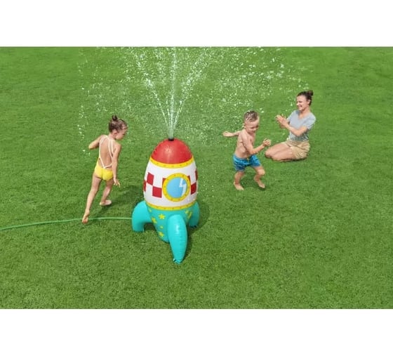 Надувная игрушка Bestway Космолет 102x64x61см, с разбрызгивателем, от 2 лет 52572 BW