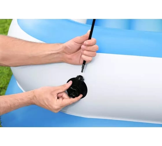 Надувной плот-остров Bestway Летний оазис с навесом, 320x198см 43645 BW