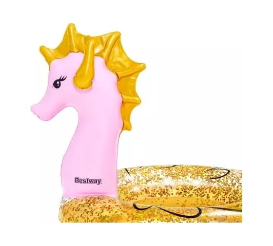 Надувной круг Bestway Морской конек 115x104см, с ручками, от 10 лет 36305 BW