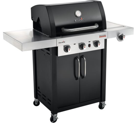 Трехгорелочный газовый гриль CHAR BROIL Professional 2017 Black Edition 468641017