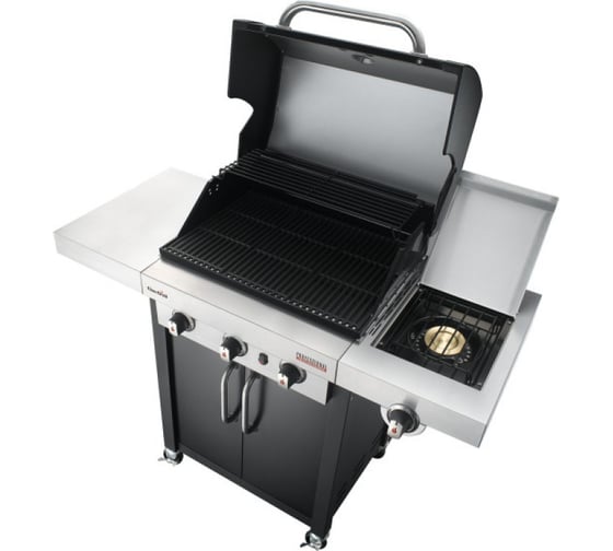 Трехгорелочный газовый гриль CHAR BROIL Professional 2017 Black Edition 468641017