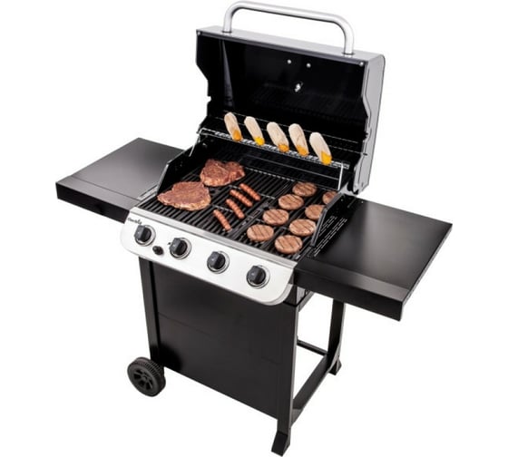 Четырехгорелочный газовый гриль CHAR BROIL Перфоманс BLACK EDITION 468402418