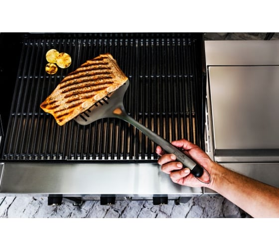 Лопатка для гриля широкая XL стальная CHAR BROIL 1766317R06