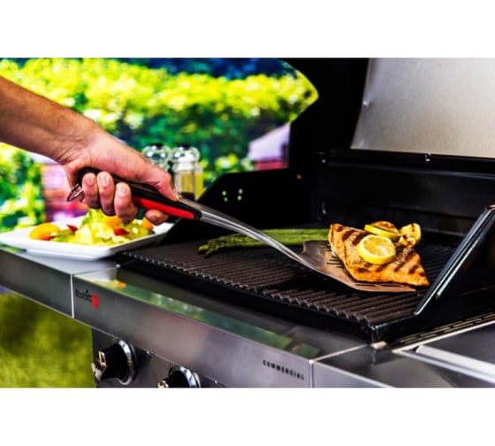 Лопатка для гриля широкая XL стальная CHAR BROIL 1766317R06