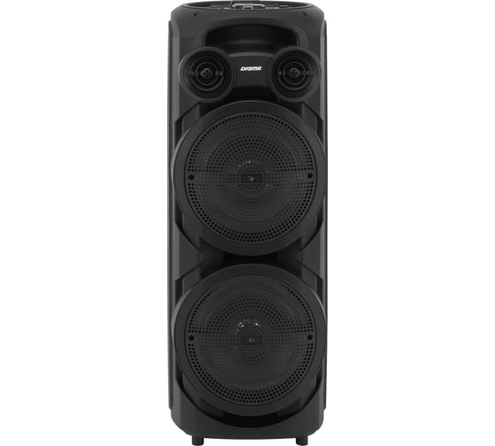 Минисистема DIGMA MS-11 черный 100 Вт/FM/USB/BT/SD/MMC 1473877