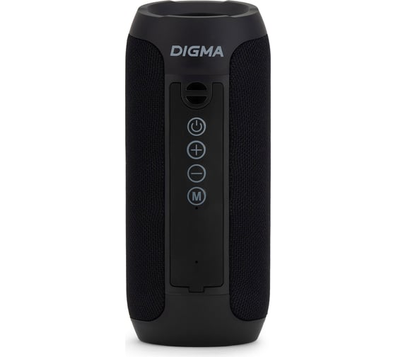 Портативная колонка DIGMA D-PS1510 черный 10W 2.0 BT 10 м 1200 mAh 1871634