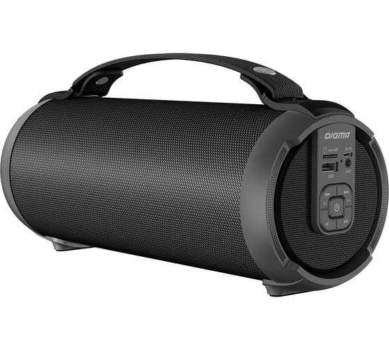Портативная колонка DIGMA D-PS1520 черный/черный 16W 1.0 BT 10 м 1500 mAh SP1520B 1690600
