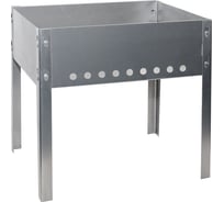 Дача мангал сборный 40x24см с шампурами в коробке СОЮЗГРИЛЬ D-M06