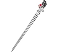 Набор шампуров СОЮЗГРИЛЬ Дача 3 шт, уголок в хомуте с этикеткой D-S03R