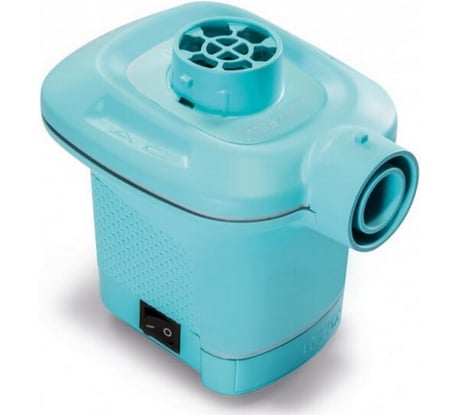 Электрический насос Intex Quick-Fill 220В от бытовой сети, 3 насадки в комплекте 58640