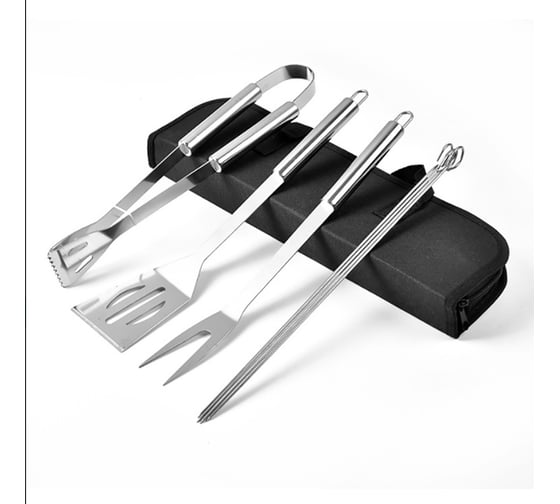 Набор для барбекю Homium 7 предметов, в чехле set4pcscase01