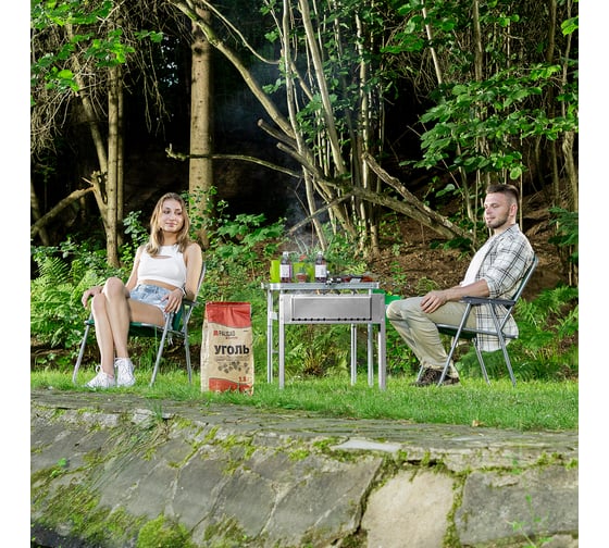 Мангал с ребрами жесткости PALISAD Camping 69544
