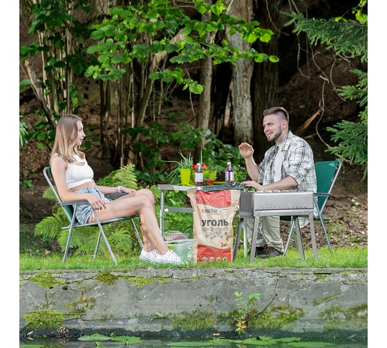 Мангал с ребрами жесткости PALISAD Camping 69544