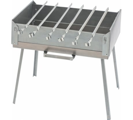 Мангал-дипломат PALISAD 410x280x125 мм, 1.5 мм, 6 шампуров, сумка 69538