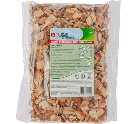 Вишневая щепа для копчения PALISAD 100 гр Россия Camping 69624