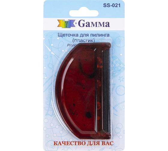 Щеточка для пилинга Gamma SS-021 в блистере пластик 79885