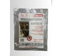 Москитная сетка KOMFORT на окно на липучках 100x150 см 1 шт МДС02942